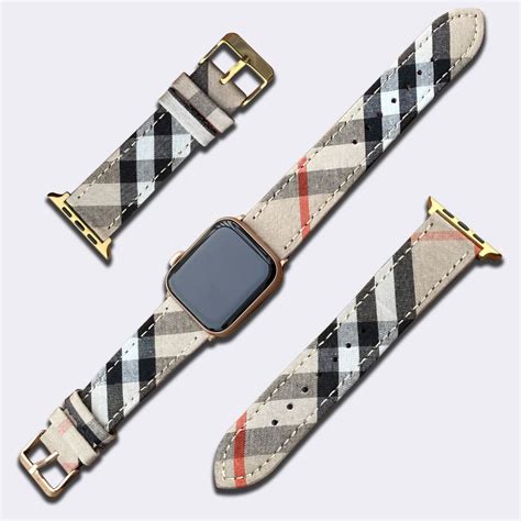 burberry watch bands replacement|authentic burberry apple watch band.